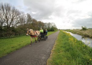 Country of Tulips Tour - Van Gogh Tours - Route map - Guided Bike and Hotel - South Holland