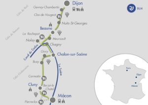 Burgundy Vineyards - Van Gogh Tours - Self Guided bike tour France