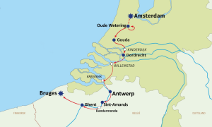 Amsterdam to Bruges - Bike and Barge - Van Gogh Tours
