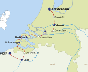 Bruges to Amsterdam