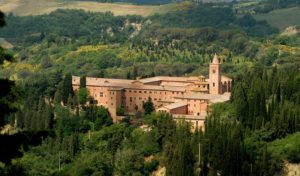 Walking the Tuscan Hills - Van Gogh Tours - Self-Guided - Italy Oliveto Maggiore