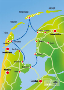 Sail & Bike Wadden Sea Adventure - Van Gogh Tours - Bike & Sail Boat - The Netherlands - Friesland